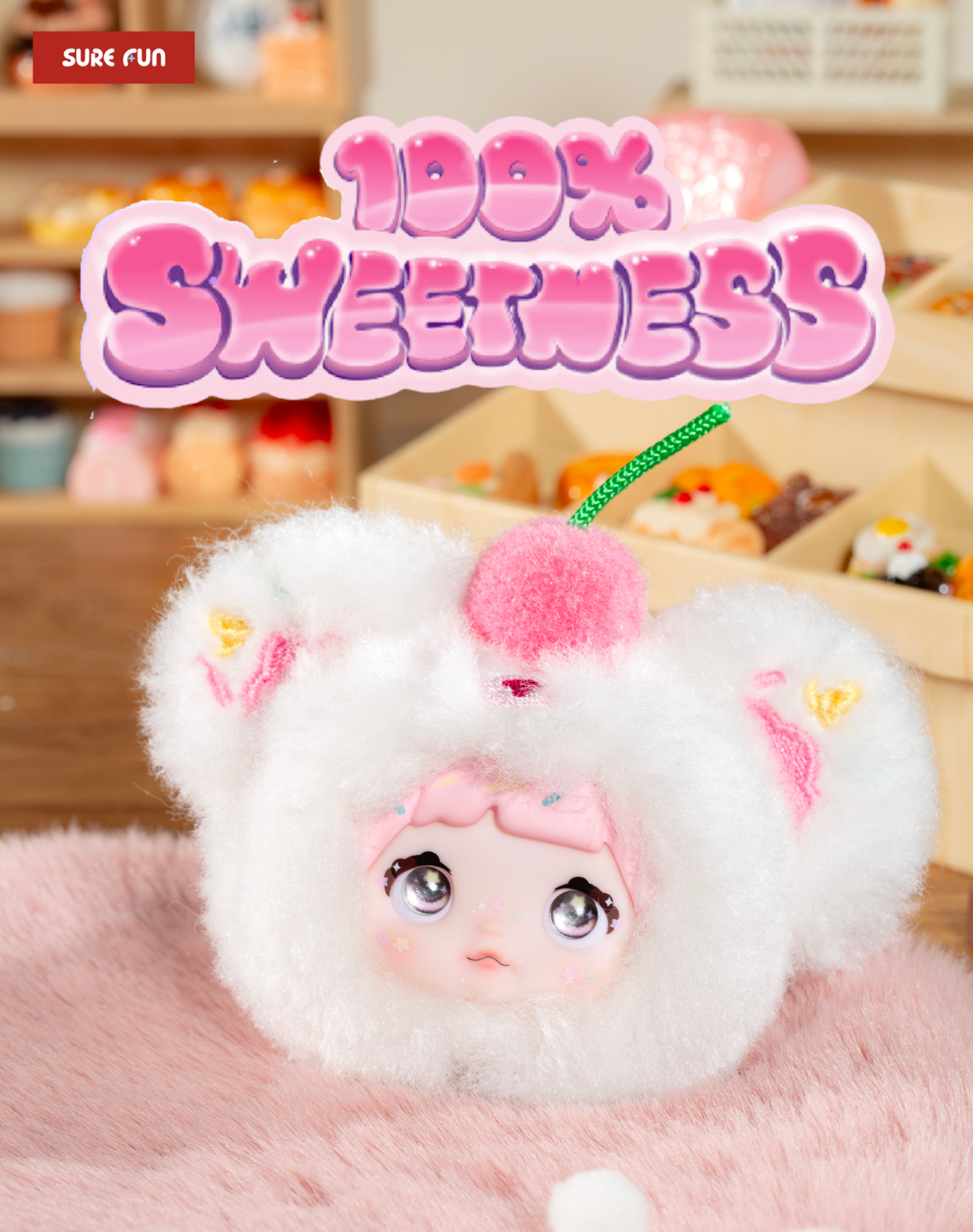 Nommi-Glutinous Rice 100% Sweetness Series Plush Blind Box