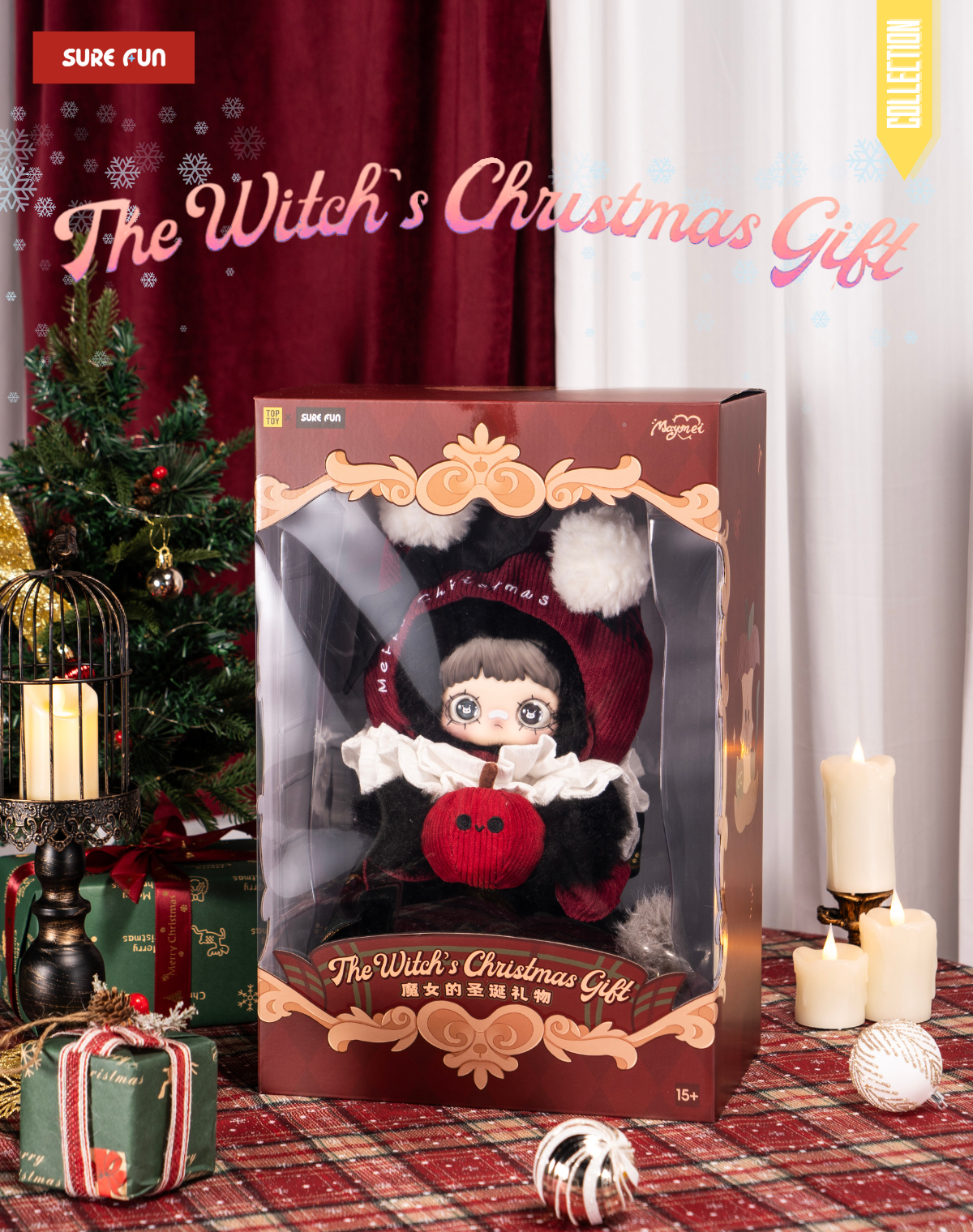 Maymei-The Witch's Christmas Gift Hanging Card