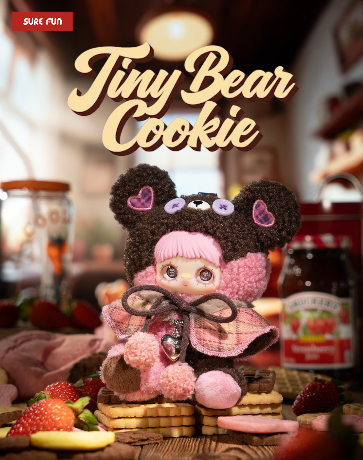 MayMei-Tiny Bear Cookie Series Plush Blind Box