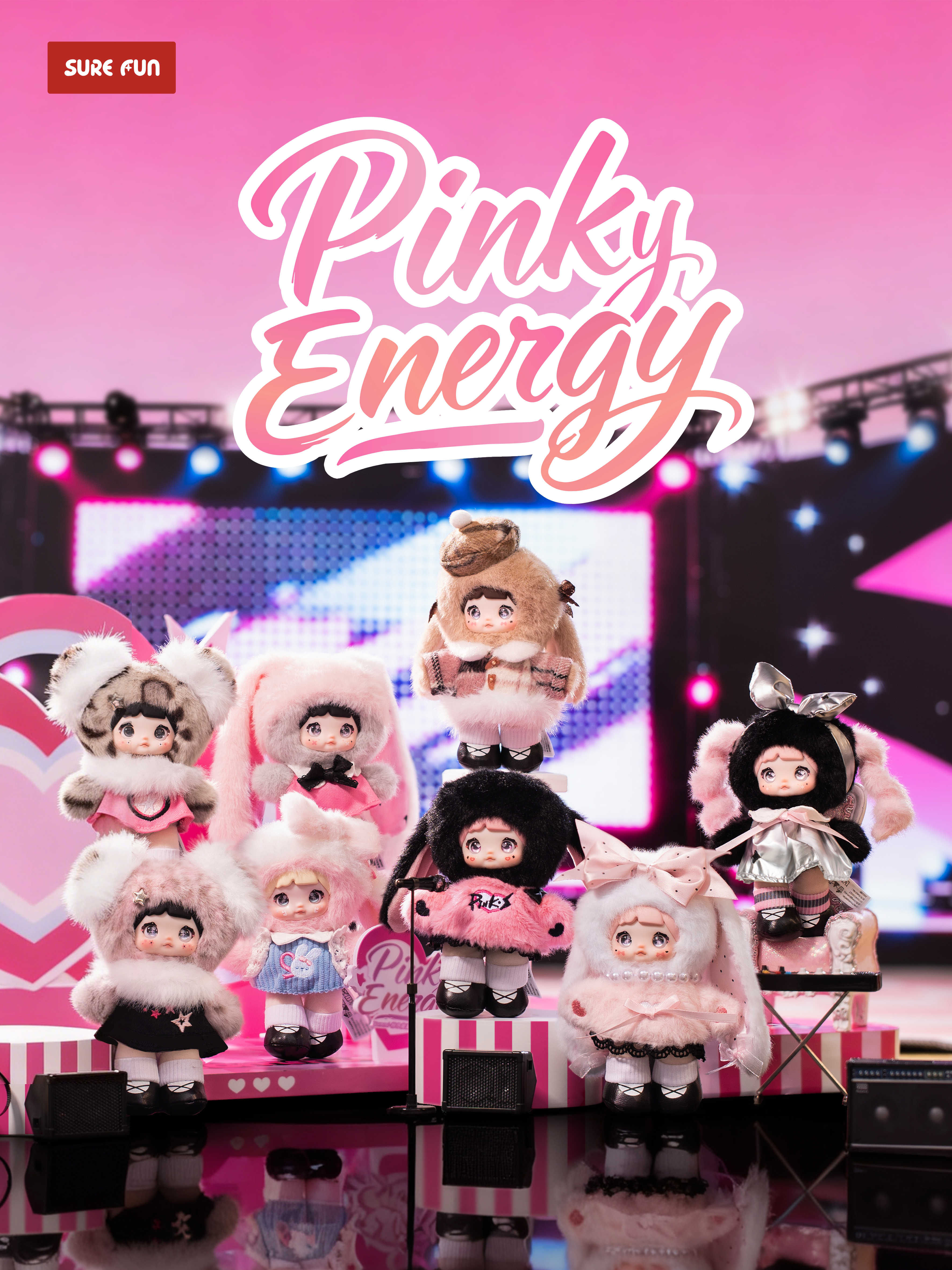 SURE FUN-Nommi-Pinky Energy Series Blind Box