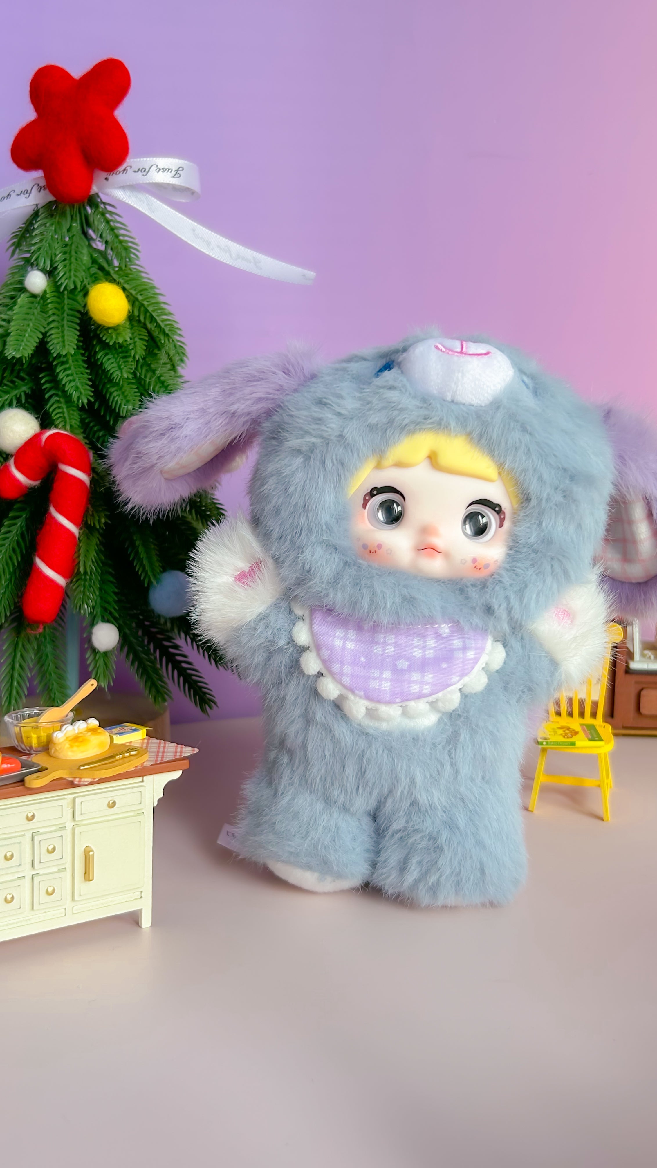Nommi toptoy puppy diary 米宝 baby grape Nommi Puppy Diary Series Plush Blind Box – TOPTOY