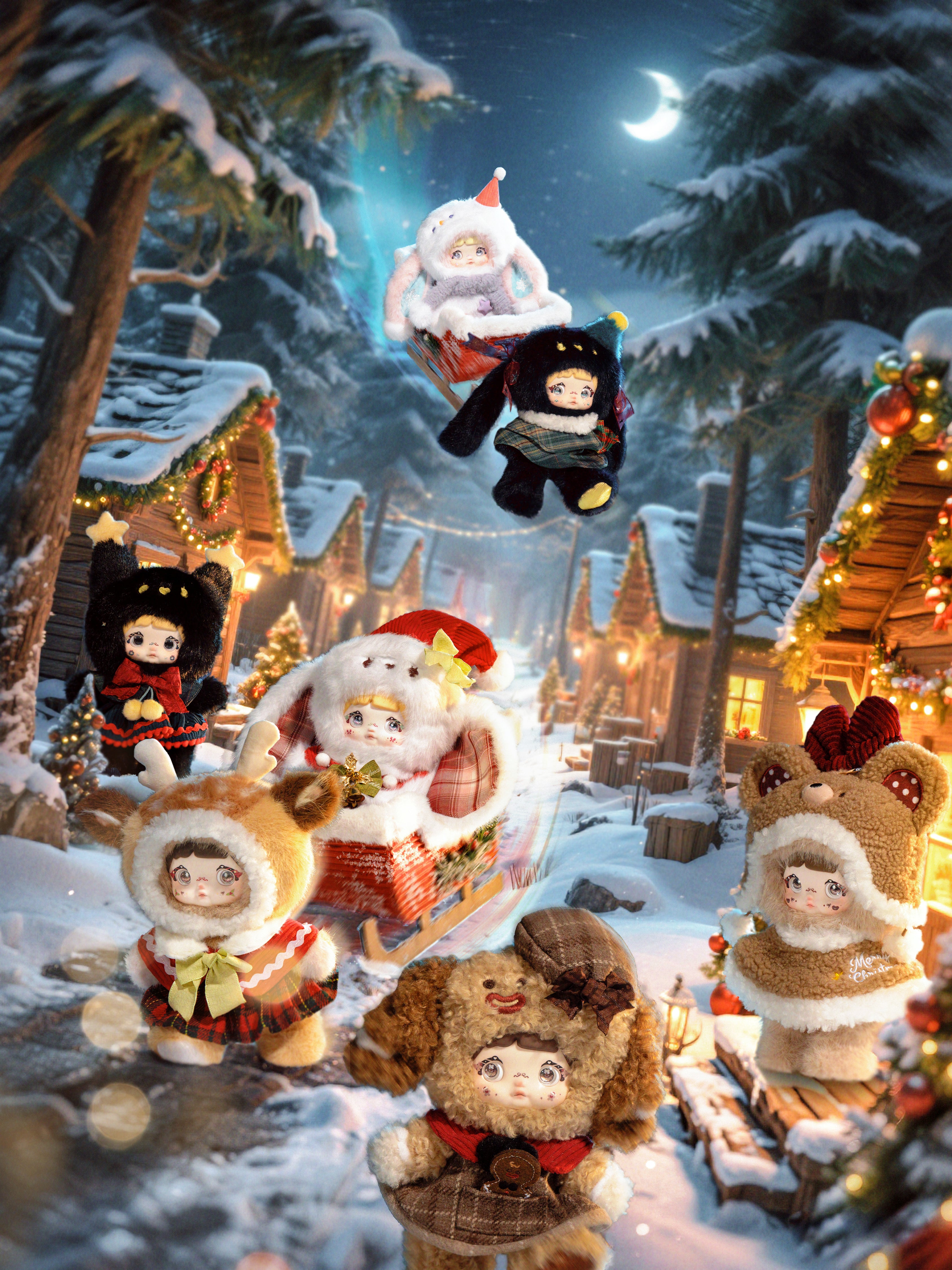 Nommi-Magical Christmas Eve Series Plush Blind Box